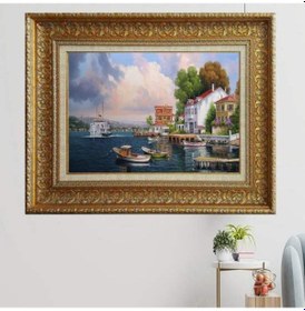Resim Altın Çerçeveli Tablo L1471 