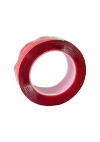 Resim Carpi 50 Mm x 5 Mt Çift Taraflı Silikonlu Bant Şeffaf Br6570179 