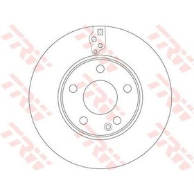 Resim Trw DF6548 FREN DİSKİ ÖN MERCEDES A SERISI W716 B SERISI 