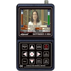 Resim Satfinder Alpsat 4 Hd Görüntülü Full Hd Uydu Yön Sinyal Bulucu 