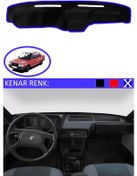 Resim Alçak Göğüstorpido Koruma Halısı Siyah Kenar Renk Mavi Tofaş İle Uyumlu 