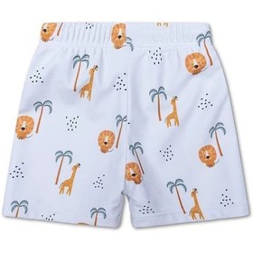Resim Swim Essentials Yazlık Erkek Çocuk Şort Mayo- Jungle Ekru - Ekru / 3-4 Yaş 