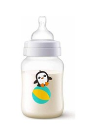 Resim Philips Avent Klasik Penguen Desenli Biberon 260 ML 