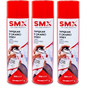 Resim SMX Yapışkan Iz Çıkarıcı Sprey 500 ml 3 Adet 