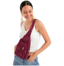 Resim Bizoon 1030 Fermuarlı Bayan Bodybag Çapraz Çanta 