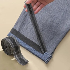 Resim Pantolonlar için Ütüyle Yapışan Etek Bantı - 99.06cm Kolay Etek Uzunluğu Ayar Stickerı, PVC Malzeme, Kot ve Kumaş Tamirleri için Mükemmel 