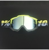 Resim Jzcat 100% Motosiklet Gözlükleri Açık Hava Bisiklet Kaskı Spor Gözlükleri Motosiklet Gözlükleri - Sarı Gri Gradyan Dazzle Koyu Altın Pul 