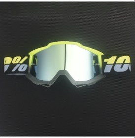 Resim Jzcat 100% Motosiklet Gözlükleri Açık Hava Bisiklet Kaskı Spor Gözlükleri Motosiklet Gözlükleri - Sarı Gri Gradyan Dazzle Koyu Altın Pul 