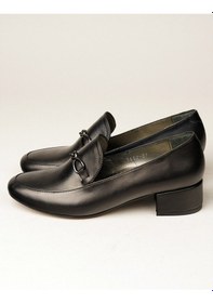 Resim Seç Kundura 1607 Hakiki Deri Maskülen Topuklu Ayakkabi 3,5Cm Siyah 