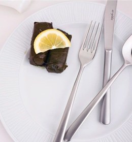 Resim Aryıldız Viole 18 Parça Çatal Kaşık Bıçak Takımı 