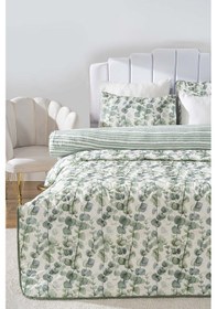 Resim Rivaistanbul Okaliptus Çift Kişilik Nevresimli Pike Takımı - 7 Parça Çeyiz Seti Yeşil 