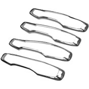 Resim Ximistore9 Volvo Xc60 Xc90 S90 V90 2018-2020 Krom Kapı Kolu Kaplaması - 4 Parça Kolay Yapıştırma Abs 