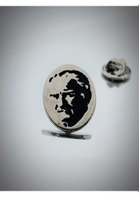 Resim Yörük Tasarım Atatürk Döküm Yaka Rozeti 
