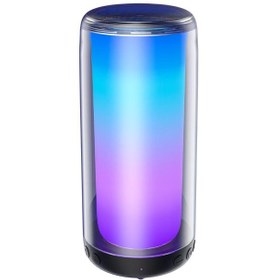 Resim Lecoo Rs13 Kablosuz 5w Rgb Aydınlatmalı Bluetooth/usb/sd Kart Stereo Taşınabilir Hoparlör Siyah 