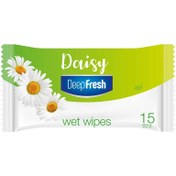 Resim Deep Fresh Papatya Islak Mendil 15'li 