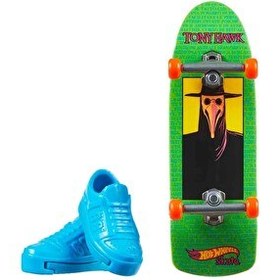 Resim Hot Wheels Skate Neon Temalı Parmak Kaykay ve Ayak Paketleri HPG21-HVK45 