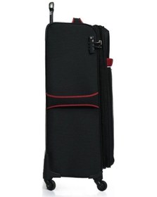 Resim U.S. Polo Assn. Siyah Kumaş Unisex Büyük Boy Valiz Plvlz22801ab 001 