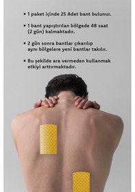 Resim Hızlı Etkili Doğal Ginseng Bandı Eklem Için Rahatlatıcı Uzun Süreli Etki 75 Bant 