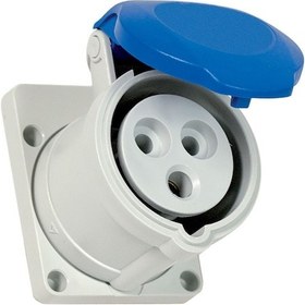 Resim Fantom 71085 Ip44 2p+e 16a 230v Kapaklı Karavan Enerji Prizi 