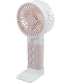Resim Mini El Tipi Vantilatör, Cep Telefonu Tutucu, Lityum Pil İle Var097-pembe, 