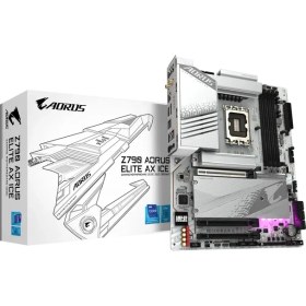 Resim Gigabyte Z790 Aorus Elite Ax Ice Intel Z790 DDR5 7600Mhz Atx Anakart Z790 Aorus Elite Ax Ice 