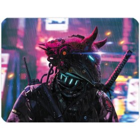 Resim 40x30cm Gaming Oyuncu Mousepad Cyberpunk Samurai Mp054030 