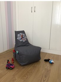 Resim Armutland Spıderman Çocuk Armut Puf Koltuğu ( 1-8 Yaş ) 