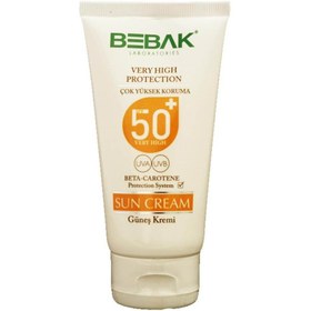 Resim Bebak Güneşten Koruyucu Bakım Kremi SPF50+ 75 ml 