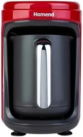 Resim Homend Pottoman 1831h Kırmızı Türk Kahve Makinesi 