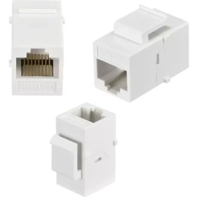 Resim Derin Stok Rj 45 Dişi-Dişi Ara Aparat Klipsli (8p/8c Ara) 