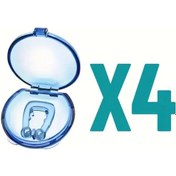 Resim Gateesat 4 Adet Manyetik Burun Klipsi: Horlama Önleyici Rahat Yeniden Kullanılabilir 