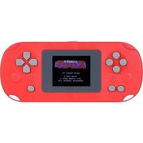Resim Lemestar Kırmızı Nostalji El Oyun Konsolu - 268 Eski Oyunlu Mini 8-bit Lcd Ekranlı Taşınabilir Oyun Cihazı Pil Yok 