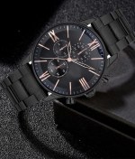 Resim Korikom Siyah Rose Analog Erkek Kol Saati STC11990 