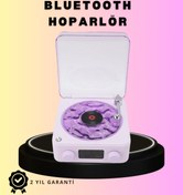 Resim HANA MODA Bluetooth Retro Pikap Hoparlör – Projektörlü Gece Lambası 