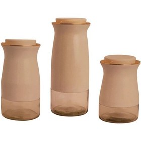 Resim Perotti Caprice 3'lü Kavanoz Set Beyaz Beyaz 