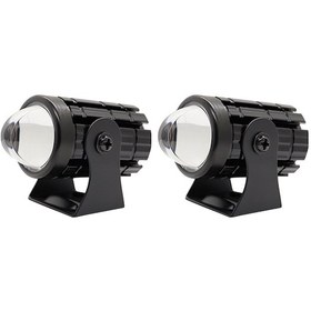 Resim Konesam Motosiklet, Otomobil Ve Kamyonlar İçin 6000lm Güçlü Led Sis Farı, 60w, Ip67 Su Geçirmez, Çift Işık 