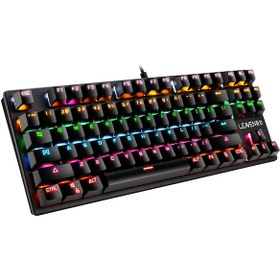 Resim Cbtx K550 87 Tuşlu USB Kablolu Mekanik Oyun Klavyesi 