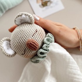 Resim Amigurumi Müslin Koala Bebek Seti - Uyku Arkadaşı 