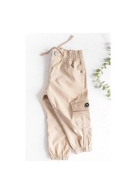 Resim Baby&Kids Gabardin Kumaş Erkek Çocuk Kargo Pantolon 