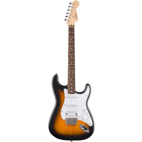 Resim Squier 0379630503 Debut Stratocaster HSS Sabit Köprü Gitar (2-Color Sunburst) | Sabit Köprü (Hardtail) Sunburst Renk ve Başlangıç Dostu Sap 