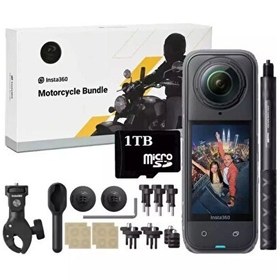 Resim Insta360 X5 Aksiyon Kamera Motosiklet Kit - 1 TB 