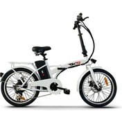 Resim Kuba Speedlight Pedal Destekli Elektrikli Bisiklet (BEYAZ) 