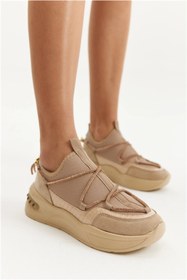 Resim Prego (Park Moda) Poli Hafif Taban Kadın Günlük Spor Ayakkabı NUT Ten 