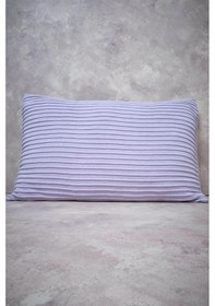 Resim Peraluna Free Pıllow %100 Organik Pamuk Triko Yastık Kılıfı 60x40 Cm Lila - Lila 