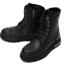Resim Harley Davidson Kadın Siyah Tums Postal Deri Bot 025Z100630 