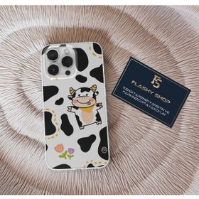 Resim Flashy Shop Huawei P40 Lite Uyumlu Tatlı Inek Desenli Şeffaf Kılıf 