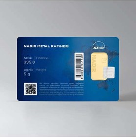 Resim Nadir Gold 24 Ayar 5 Gram Külçe Altın 