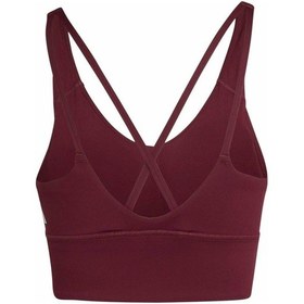 Resim Adidas W 3ss Ess Ms Kadın Bordo Sporcu Sütyeni Hz0874 