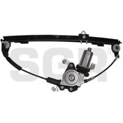 Resim sgr Fiat Albea Palio Siena Cam Krikosu Ön Sol Motorlu 12v-20w- 24241 Oem No: 46736841 