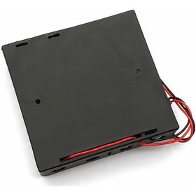 Resim 18650 4lü Pil Kutusu Seri 4 Adet 14.8V Seri Lityum Lion Batarya Yuvası 